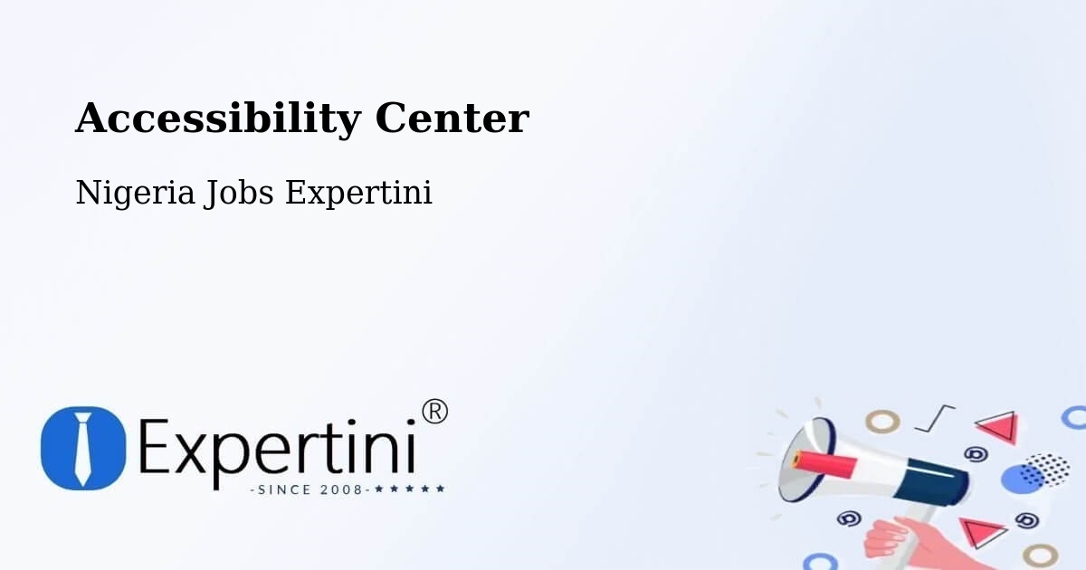 Accessibility Statement – Abuja - Nigeria Jobs Expertini